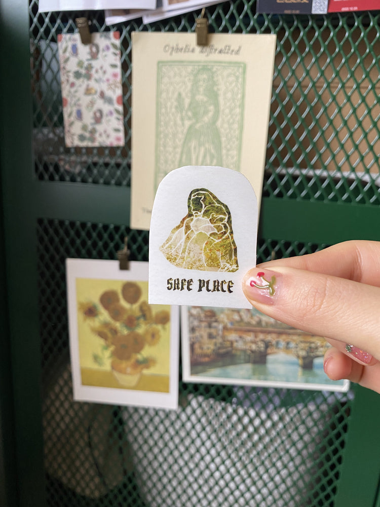 Safe Place Sticker – Pauline Zoë Park Music
